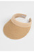 Spring Summer New 2 Colors Metallic Leaf Decor Beach Empty Top Shaded Vacation Style Casual Straw Hat 56-58Cm Beige