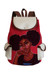 Stylish New Five Colors Cartoon Girl Printing High-Capacity Lock Buckle With Pocket Canvas Backpack 28Cm(L)* 11Cm(W)* 39Cm(H) Red