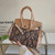 Stylish New Five Colors Snakeskin Pattern Lock Buckle Adjustable Crossbody Handbag 25Cm(L)* 11Cm(W)* 19Cm(H) Khaki 