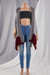 Winter New Five Colors Contrast Color Knitted Stretch Loose Stylish Cardigan Sweater Dark Gray