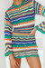 Winter New Three Colors Knitted Stretch Stylish Casual Sweater Green