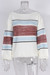 Winter New Two Colors Knitted Stretch Boat-Neck Stylish Casual Sweater White