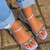 Summer New 4 Colors Solid Color Rhinestone Decor Peep Toe Stylish Sandals White