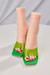 Summer New 4 Colors Square Toe Transparent Fashion High-Heel Sandals(Heel Height:9Cm) Green