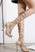 Summer New Two Colors Rhinestone Decor Strappy Pinch Toe High-Heel Sandals(Heel Height:10.5Cm) Gold