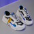 Women's Multicolor Stylish Daddy Shoes Black