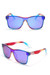 One Pc New Stylish Eleven Colors Square Plastic Frame Polarized Uv Protection Sunglasses Blue