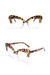 One Pc New Stylish Five Colors Geometry Plastic Frame Polarized Uv Protection Sunglasses Leopard