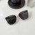 One Pc New Stylish Four Colors Square Shape Plastic Frame Uv Protection Polarized Sunglasses Beige