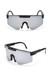 One Pc New Stylish Six Colors Frameless Plastic Glasses Leg Polarized Uv Protection Sunglasses Gray