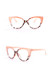 One Pc New Stylish Six Colors Round Shape Plastic Frame Polarized Uv Protection Sunglasses Pink