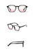 One Pc New Stylish Two Colors Square Plastic Frame Polarized Uv Protection Sunglasses Black
