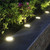 Led Solar Powered In-ground Lights - Solar Pathway Lights White Light (4 Pack)