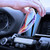 Gravity Car Phone Holder Silver