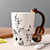 Novelty Guitar Ceramic Mug Violin