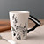Novelty Guitar Ceramic Mug Piano