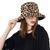 Custom Photo Face Leopard Unisex Bucket Hat for Men, Women, Leopard Lovers Style 1