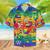 Happy Pride Month Hawaiian Shirt, Pride Rainbow Hawaiian Shirt For Gaymer, Lesbian Hawaiian Shirt Style 1