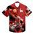 Hawaiian Bowling Shirts Custom Name Red Flame Bowling Shirt, Personalized Bowling Team Shirts Style 1