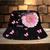 Personalized Butterfly Pink Sunflowers Breast Cancer Awareness Bucket Hat for Girl. Women Style 1