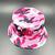 Pink Colorful Camouflage Pattern Bucket Hat Camo Pattern Bucket Friends Gift Idea Bucket Hat Style 1