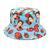 Strawberry Print Custom Face Photo Bucket Hat for Girl, Women, Wife, Hat Wear Cap Unisex Men's Sun Hat, Women's Sun Hat Style 4