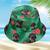 Trident Green Hawaiian Custom Dog Photo Bucket Hat for Dog Lovers, Dog Mom, Dog Cat Style 1