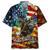 America Bald Eagle Of July Stained Glass Art Hawaiian Shirt Style 1