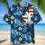 American Flag Boxing Hawaiian Shirt Flowers Aloha Shirt for Men, Boxers Style 1