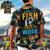 Bigfoot Fishing Relax Hawaiian Shirt for Men, Fishing Lovers Summer Shirt Style 3