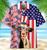 Bigfoot Happy Of July Hawaiian Shirt for Men, Women, Animal America Flag Summer Shirt Style 6