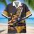 Blue Tropical Excavator Hawaiian Shirt for Mem, Husband, Excavator Summer Beach Shirt Style 3