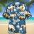 Charolais Cattle American Flag Hawaiian Flowers Hawaiian Shirt for Men Summer Vibes Style 6