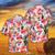 Charolais Cattle Flowers Hawaiian Shirt for Women, Farm Bestie Charolais Tropical Hawaiian Shirt Style 1