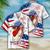 Chicken Of July Hawaiian Shirt for Men, Women, Chicken Independence Day Summer Shirt Style 1