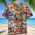 Colorful Piano Hawaiian Shirts For Men , Watercolor Piano Hawaiian Shirt for Piano Players, Musician Style 4