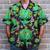 Custom Alien Smoking Canabis Hawaiian Shirt Style 1