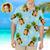 Custom Hawaiian Shirt with Face for Men Personalized Photo Hawaiian Shirts Style 7