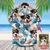 Custom Photo Dog Cat Face Avocado Tropical Hawaiian Shirt for Men, Women, Summer Beach Shirt Style 7