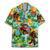 Customized Alien Bigfoot Hawaiian Shirt for Men, Tropical Bigfoot Hawaiian Shirt for Husband Style 4