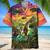 Customized Alien Bigfoot Hawaiian Shirt for Men, Tropical Bigfoot Hawaiian Shirt for Husband Style 7