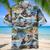 Dirt Bike Tropical Hawaiian Shirt for Men, Motocross Dirt Bike Race Day Aloha Vibes Hawaiian Shirt Style 6