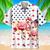 Flamingo Pink Ice Cream Hawaiian Shirt for Men, Women Summer Aloha Hawaiian Shirt Style 4