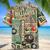 Funny Reto Billiard Hawaiian Shirt for Men Billiard Players, Custom Billiard Balls Hawaiian Shirt Summer Vibes Style 1