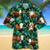 Hereford Cattle Hibiscus Pattern US Flag Hawaiian Shirt for Farmers Style 10