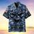 Never Underestimate An Old Man Skull US Veteran Multiservice Hawaii Shirt Coast Guard