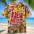 New Mexico Dancing Chilli Hawaiian Shirt for Men, Women, Funny New Mexico Summer Shirt Style 6