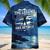 Police Blue, Police Badge, Police Car Tropical Hawaiian Shirt for Policeman, Men, Women Police Summer Beach Shirt Style 5