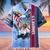 Premium American Pride US Veterans Hawaii Shirt With Pocket Marine