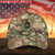 Premium Personalised Multiple US Military Services Veteran Cap Army